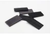 3M Dual Lock selbstklebendes doppelseitiges Klettverschlussband 25.4x50,8mm 6 Stk. schwarz 