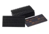 3M Dual Lock selbstklebendes doppelseitiges Klettverschlussband 25.4x50,8mm 6 Stk. schwarz 