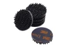 3M Dual Lock selbstklebendes doppelseitiges Klettverschlussband  Ø20mm 6 Stk. schwarz 