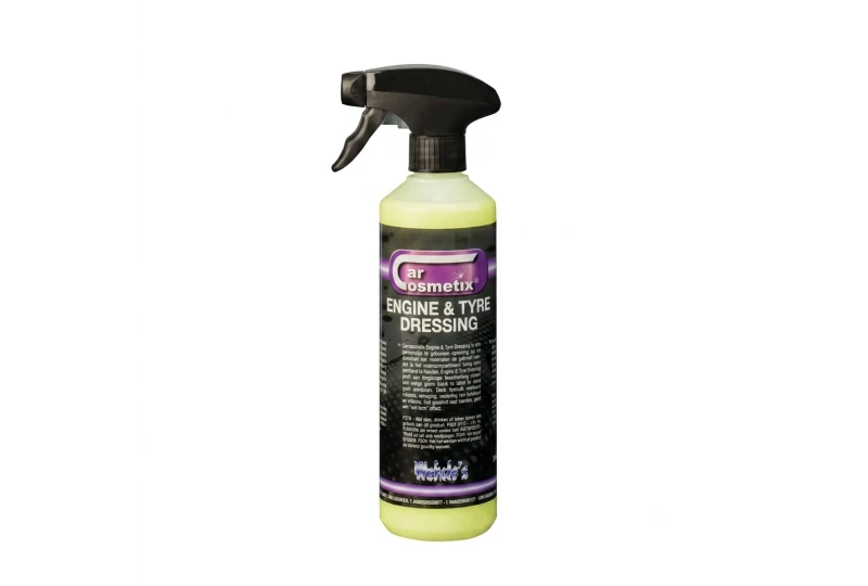 Carcosmetix ENGINE & TYRE DRESSING 0,5 l – Motorreiniger für das Auto
