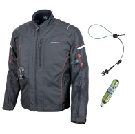 Hit-Air HS-6 Airbag Jacke schwarz rot