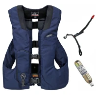 Hit-Air MLV3-H Airbag-Reitweste  Marineblau