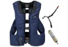 Hit-Air MLV3-H Airbag-Reitweste  Marineblau für Reitsport