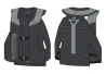 Hit-Air MLV 2 Airbagweste limitierte Edition schwarz und grau für Biker