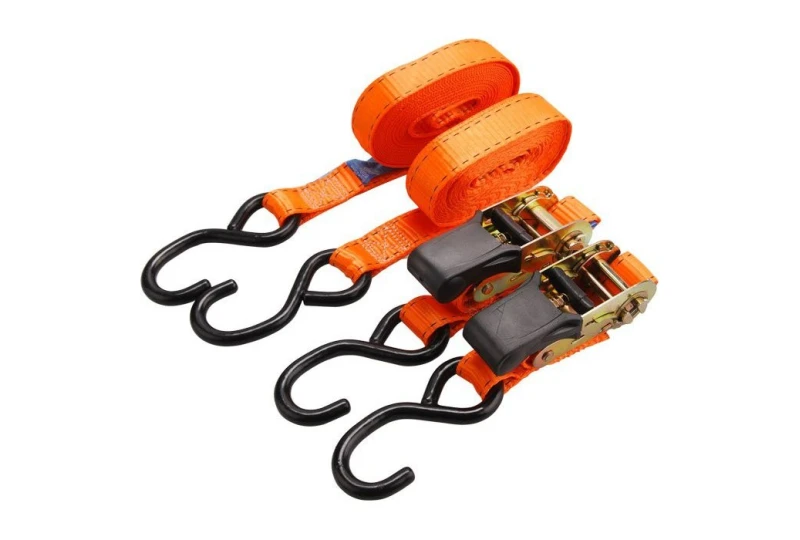 SEFIS Gurte Befestigungsgurte mit Ratsche 5 m x 25 mm für Motorrad