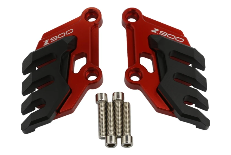 Bremsschutz Kawasaki Z900 rot für Motorrad