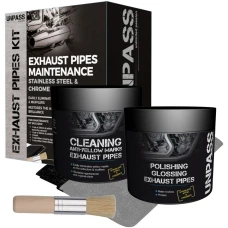Unpass EXHAUST PIPES MAINTANENCE KIT - Sada na čištění a leštění výfukového systému Unpass EXHAUST PIPES MAINTANENCE KIT - Sada na čištění a leštění výfukového systému