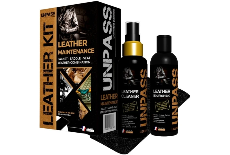 UNPASS LEATHER CARE KIT - REINIGUNGS- UND LEDERPFLEGESET für das Auto