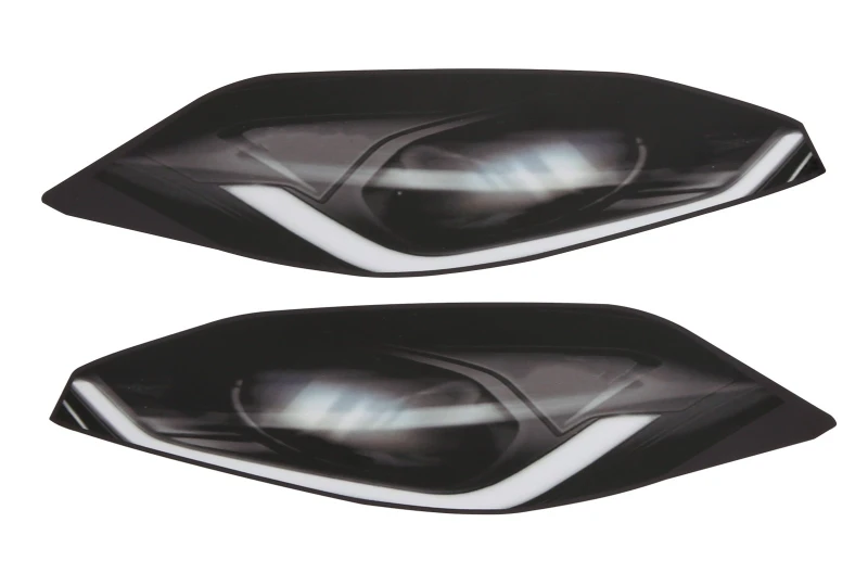 BMW S1000RR 2019–2024 Frontlicht-Aufkleber-Set 
