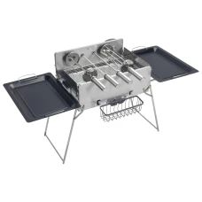 SEFIS Spießgrill mit USB-Elektrospieß - klappbar