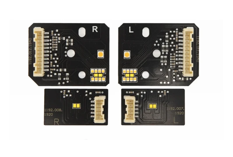 SEFIS Satz gelber LED-Module für Tagfahrlichter G22/G23/G26 für das Auto