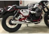 R-Tech Retro Auspuff Moto Guzzi schwarz