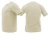 SEFIS Street T-Shirt beige ohne Aufdruck