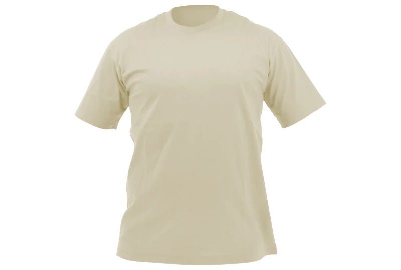 SEFIS Street T-Shirt beige ohne Aufdruck