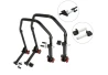 SEFIS D20 klappbarer Universal-Motorradständer - SET Front und Heck - V-Aufnahme / Standard für Motorrad