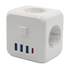 Smart 3x Steckdose 3x USB-A 1x USB-C