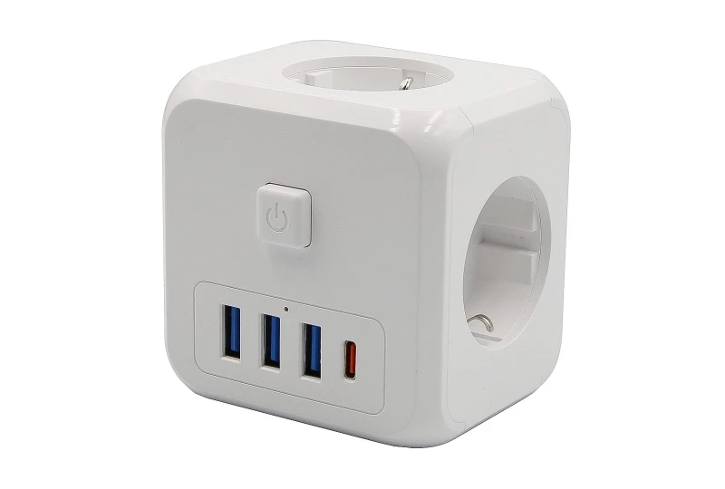 Smart 3x Steckdose 3x USB-A 1x USB-C 