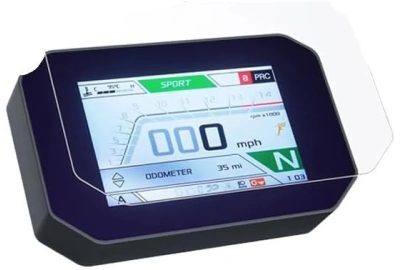 SEFIS Tacho-Display Schutzfolie Aprilia RSV 4 1100 Tuono V4 Tuareg 660 für Motorrad