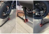 SEFIS D18 Motorradständer Vorderrad - rot für Honda CMX 500/1100 Rebel für Motorrad