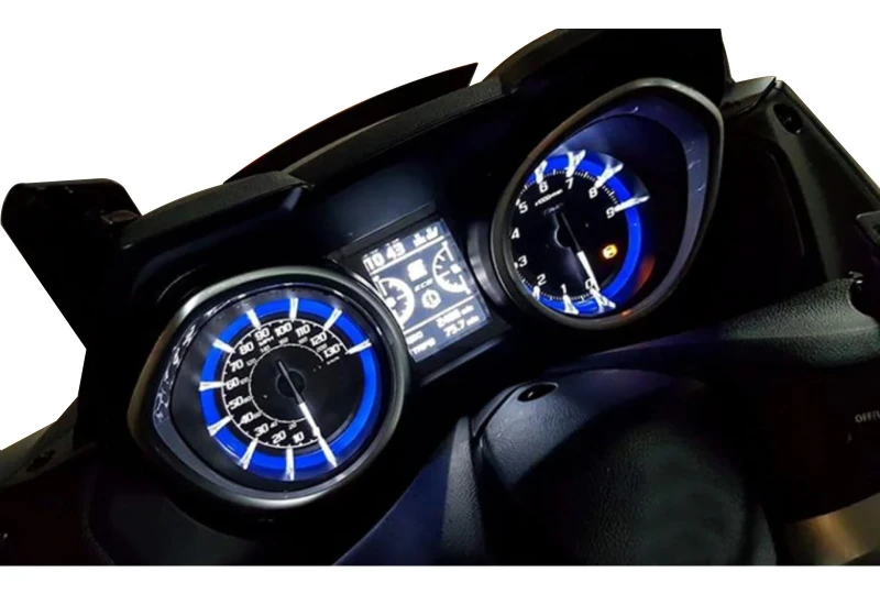 SEFIS Tacho-Display Schutzfolie Yamaha T-MAX 530 SX DX 2017-2018 für Motorrad