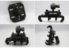SEFIS Spine S Telefonhalter für den Lenkkopf mit Anti-Shock-Adapter für Motorrad