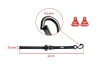 SEFIS SET 25 Spanngurte 4x Gurt mit Ratsche 25 mm x 4,6 m 4x Gurt für Motorrad