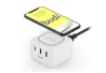 SEFIS kabellose Ladestation mit USB-C- und 2x USB-A-Ausgängen für das Auto