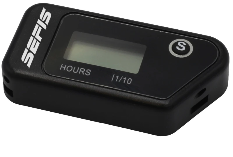 SEFIS drahtloser, vibrierender, automatischer Motorstundenzähler für Motorrad