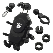 SEFIS Bind robuster Telefonhalter mit Anti-Shock-Adapter - in den Lenkkopf