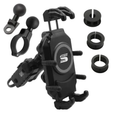 SEFIS Set Bind + Bind Charge Telefonhalter mit kabellosem Ladegerät und USB-C-Buchse