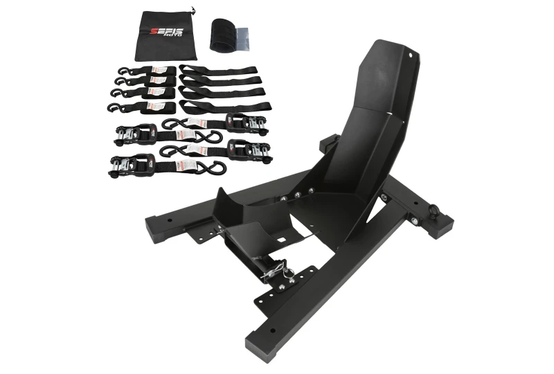 SEFIS C20 Transportständer + SEFIS SET 40 Spanngurte für Motorrad