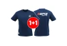 SEFIS Street T-Shirt blau 1+1 für Biker