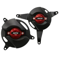 SEFIS CNC Motorschutzdeckel Kawasaki Z900 2017-2024 Rot