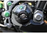 SEFIS CNC Motorschutzdeckel Kawasaki Z900 2017-2025 grün für Motorrad