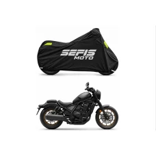 SEFIS Outdoor Premium Motorradplane XL für Honda CMX 500/1100 Rebel