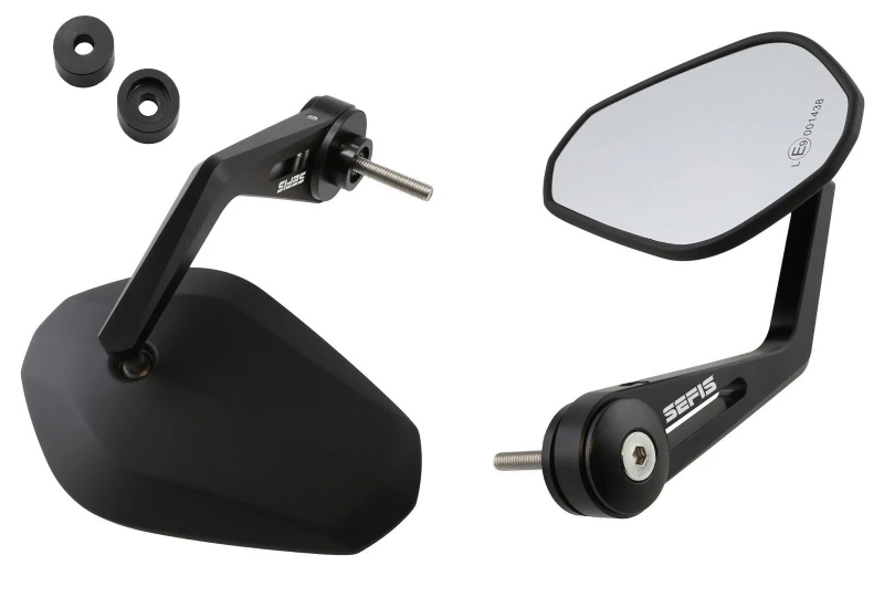 SEFIS Grave Cafe Racer Rückspiegel Yamaha MT für Motorrad