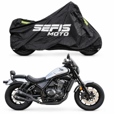 SEFIS Outdoor Premium Motorradplane XL für Honda CMX 500/1100 Rebel
