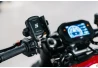 SEFIS RW + Telefonhalter mit Anti-Shock-Adapter - in den Lenkkopf für Motorrad