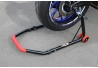 SEFIS D18 Motorradständer Hinterrad - rot - 2in1 - Racing (Haken)