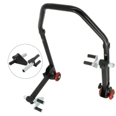 SEFIS D20 klappbarer universeller Motorradständer Front - V-Aufnahme