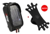 SEFIS D2 wasserdichter Telefonhalter mit Tasche für Fahrräder + Gratis Flex Telefonhalter 