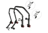 SEFIS D20 klappbarer Universal-Motorradständer - SET Front und Heck - 2in1 / 2in1 für Motorrad