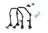 SEFIS D20U klappbarer mobiler universeller Motorradständer - SET Front und Heck - V-Aufnahme / Racing (Haken) für Motorrad