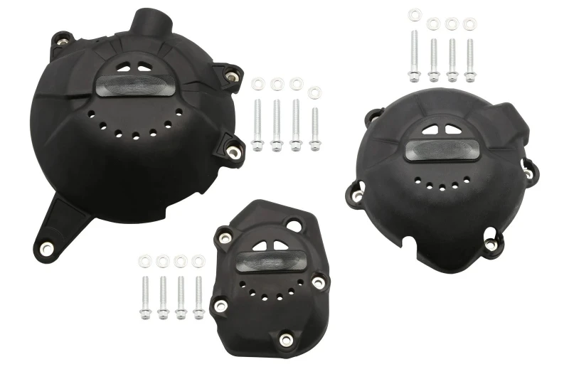 SEFIS Motorschutzdeckel Set Kawasaki Z800 2013-2016 für Motorrad