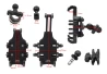 SEFIS Grab robuster ABS-Telefonhalter mit Anti-Shock-Adapter - in den Lenkkopf für Motorrad SEFIS Grab robuster ABS-Telefonhalter mit Anti-Shock-Adapter - in den Lenkkopf für Motorrad