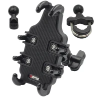 SEFIS Grab robuster ABS-Telefonhalter mit Anti-Shock-Adapter