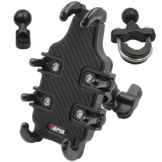 SEFIS Grab robuster ABS-Telefonhalter mit Anti-Shock-Adapter