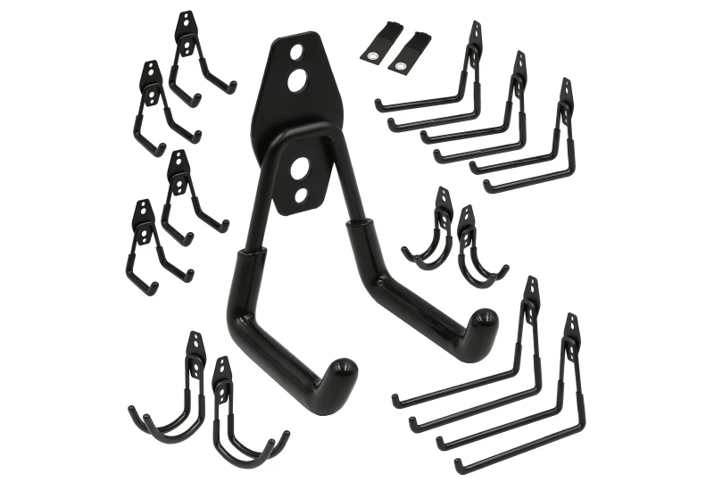 SEFIS Metall-Wandhaken-Set, 14 Stk. zur Werkstatt