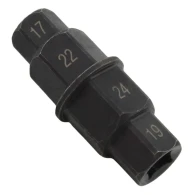 SEFIS Innensechskant Steckachsen Nuss 17-19-22-24 mm 