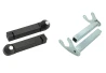 SEFIS D20 klappbarer Universal-Motorradständer - SET Front und Heck - Dorn / Racing (Haken) für Motorrad